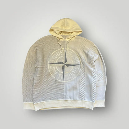 Stone Island SS/22 Center Logo Cotton Knitted Hoodie XL BNWT