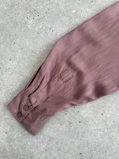 Vintage 90s Pure Silk Shirt - XL