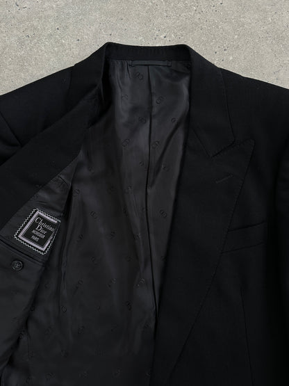 Christian Dior Monsieur 1990s Pure Brushed Wool Single Button Blazer - 40R/L