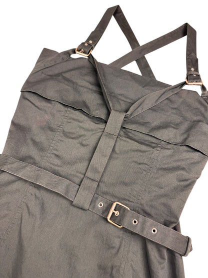 Vivienne Westwood F/W 2008 Red Label bondage dress | Grey, Multicoloured