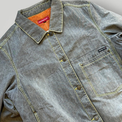 2000's Edwin Technicals Denim Jacket XL | O/S, Grey