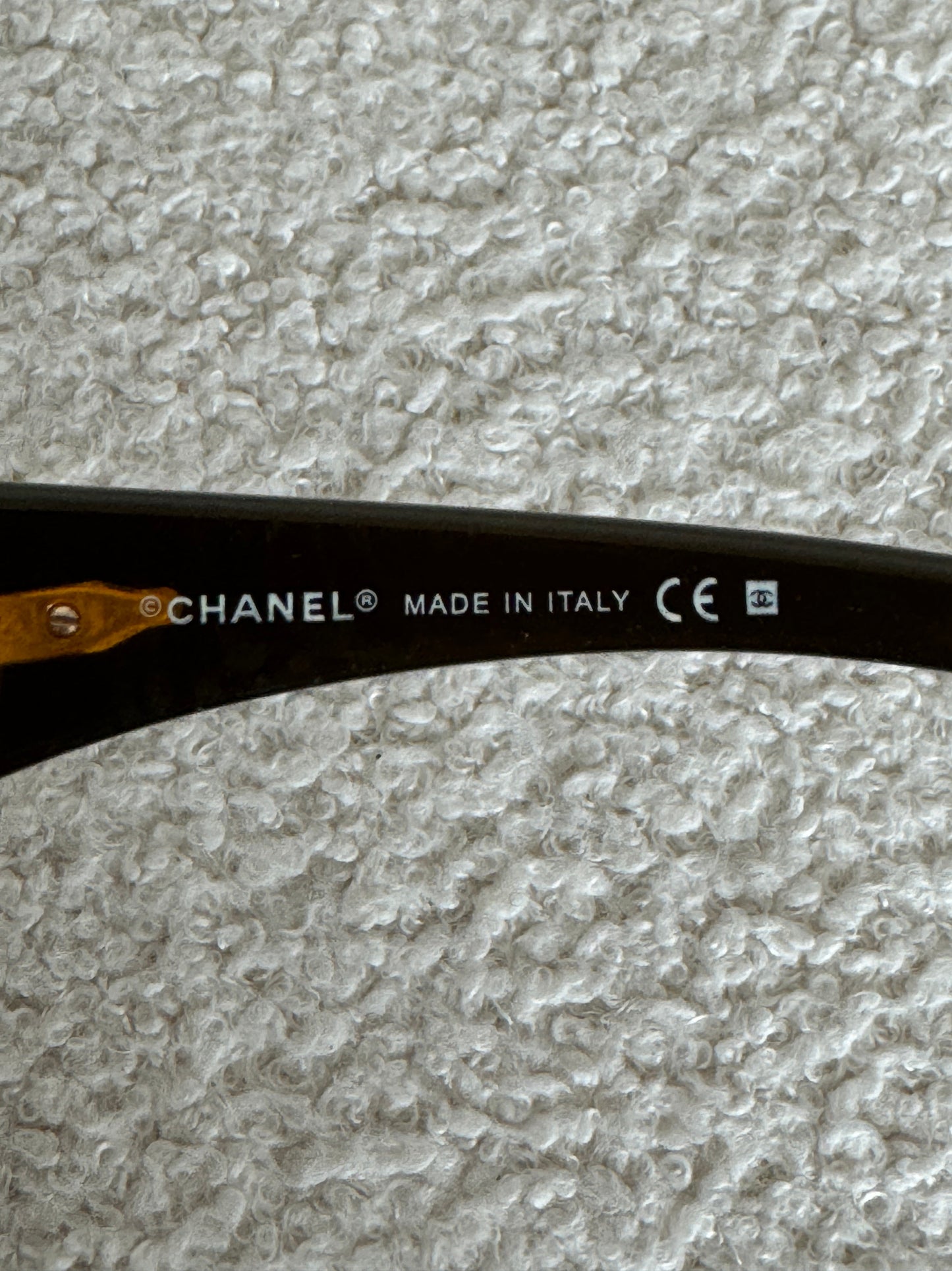 2000s Chanel Oversized Shield Sunglasses | O/S, Brown