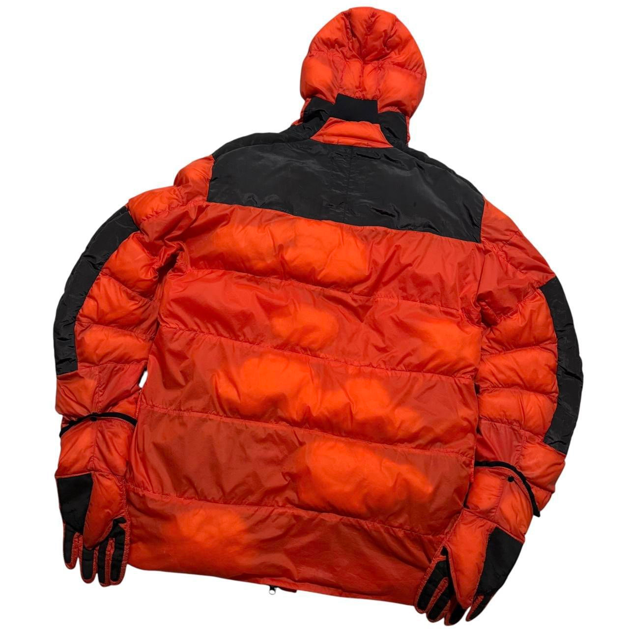 Stone Island 2008 Modular Anatomy Aitor Thorup Down Jacket | XL, Orange and Black