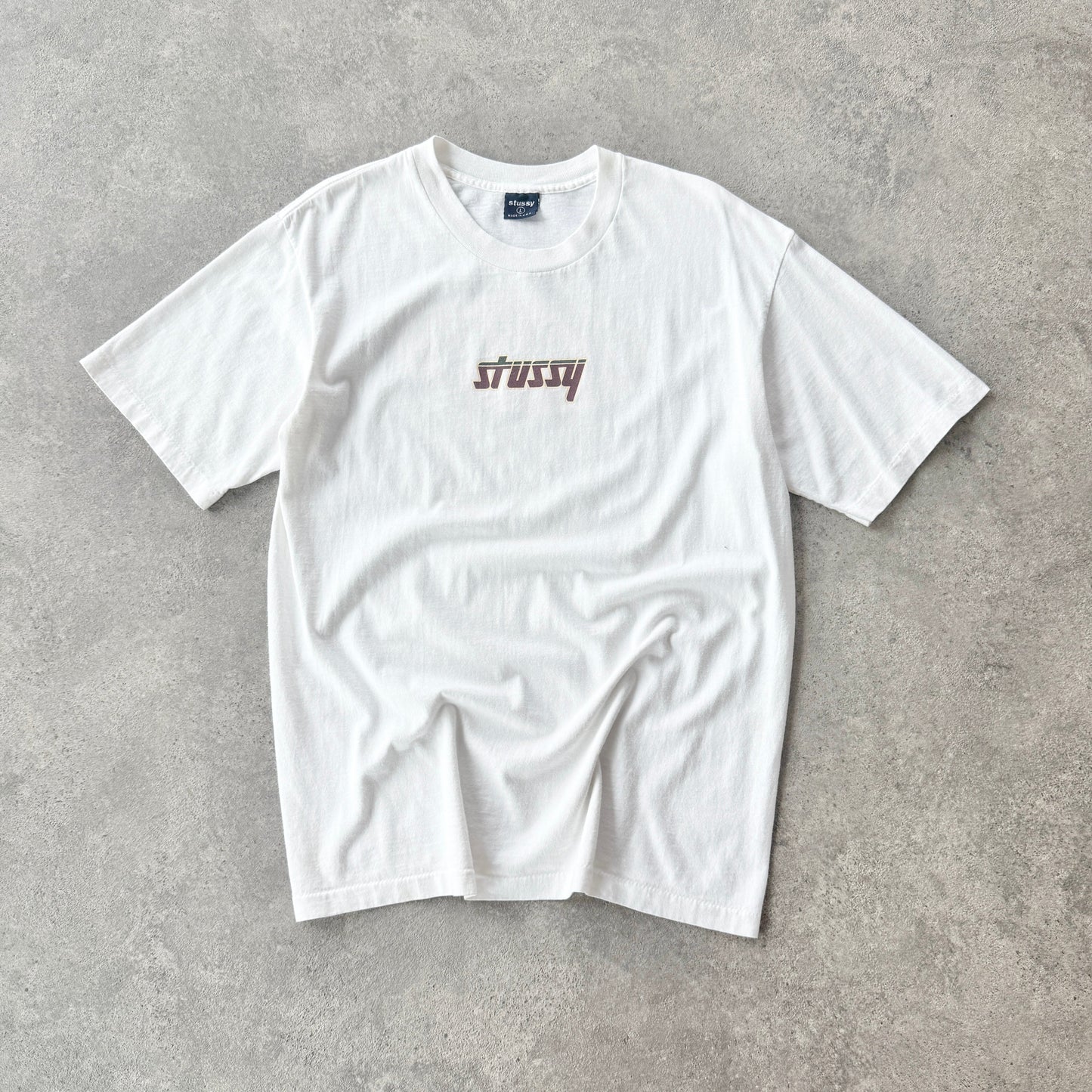 Stussy 1990s single stitch heavyweight t-shirt (L)
