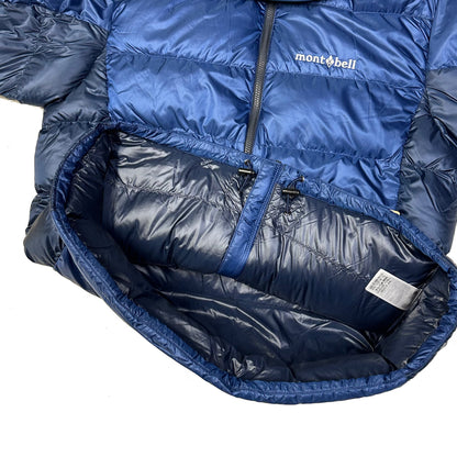 Montbell Alpine Puffer Jacket In Navy & Blue ( XL )