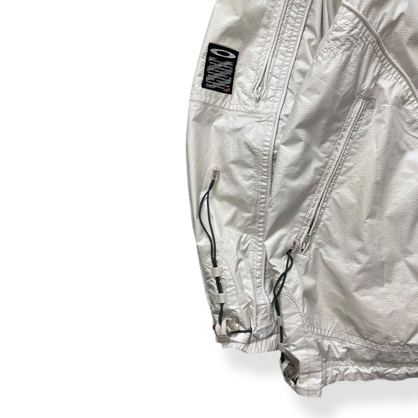 2000's Oakley Software 'Mad Science' Ventilated Jacket (L) | Default Title, Silver