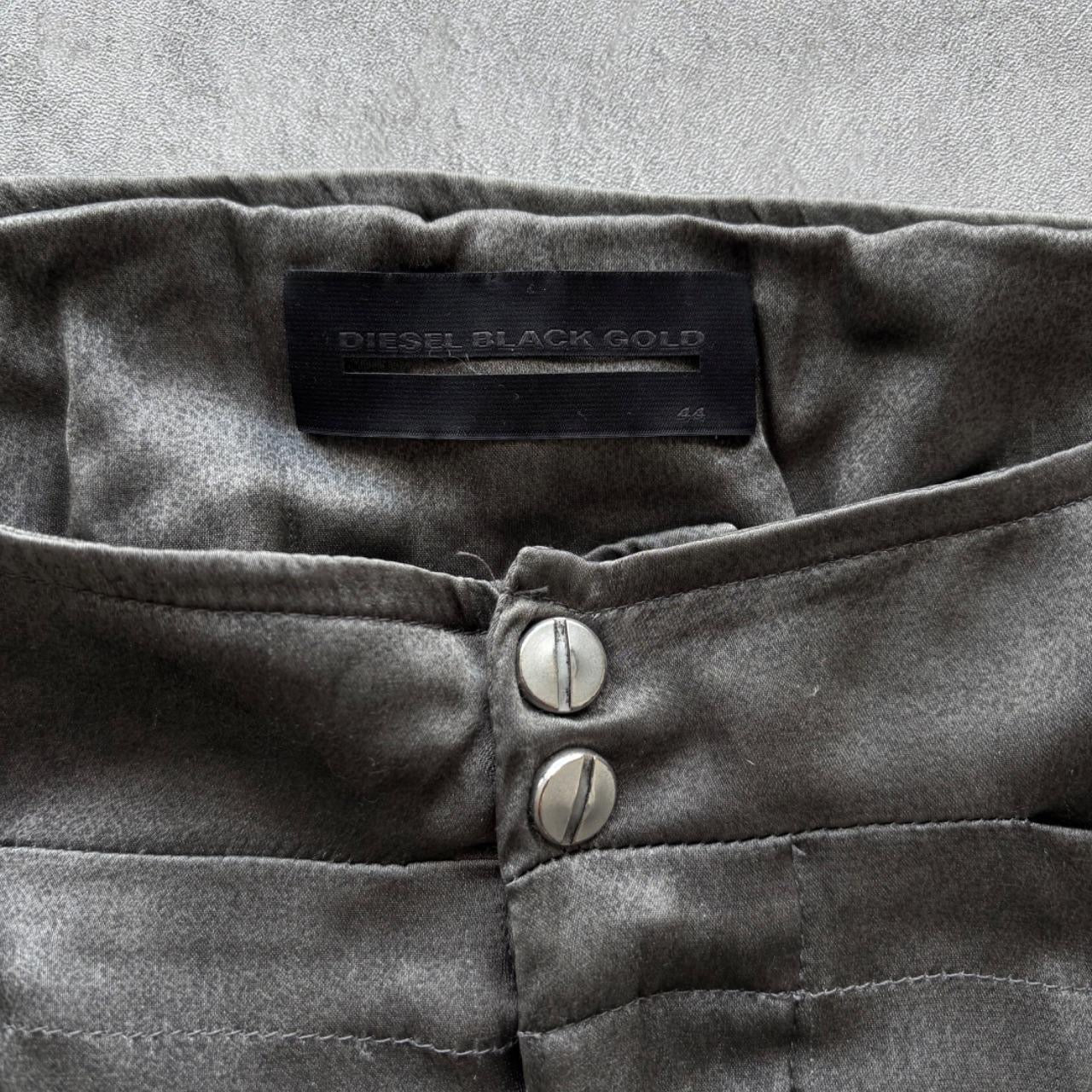 DIESEL SILK TROUSERS | O/S, Black