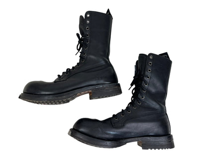 Tank Girl 1995 steel toe cap boots, film memorabilia | BLACK, Tan