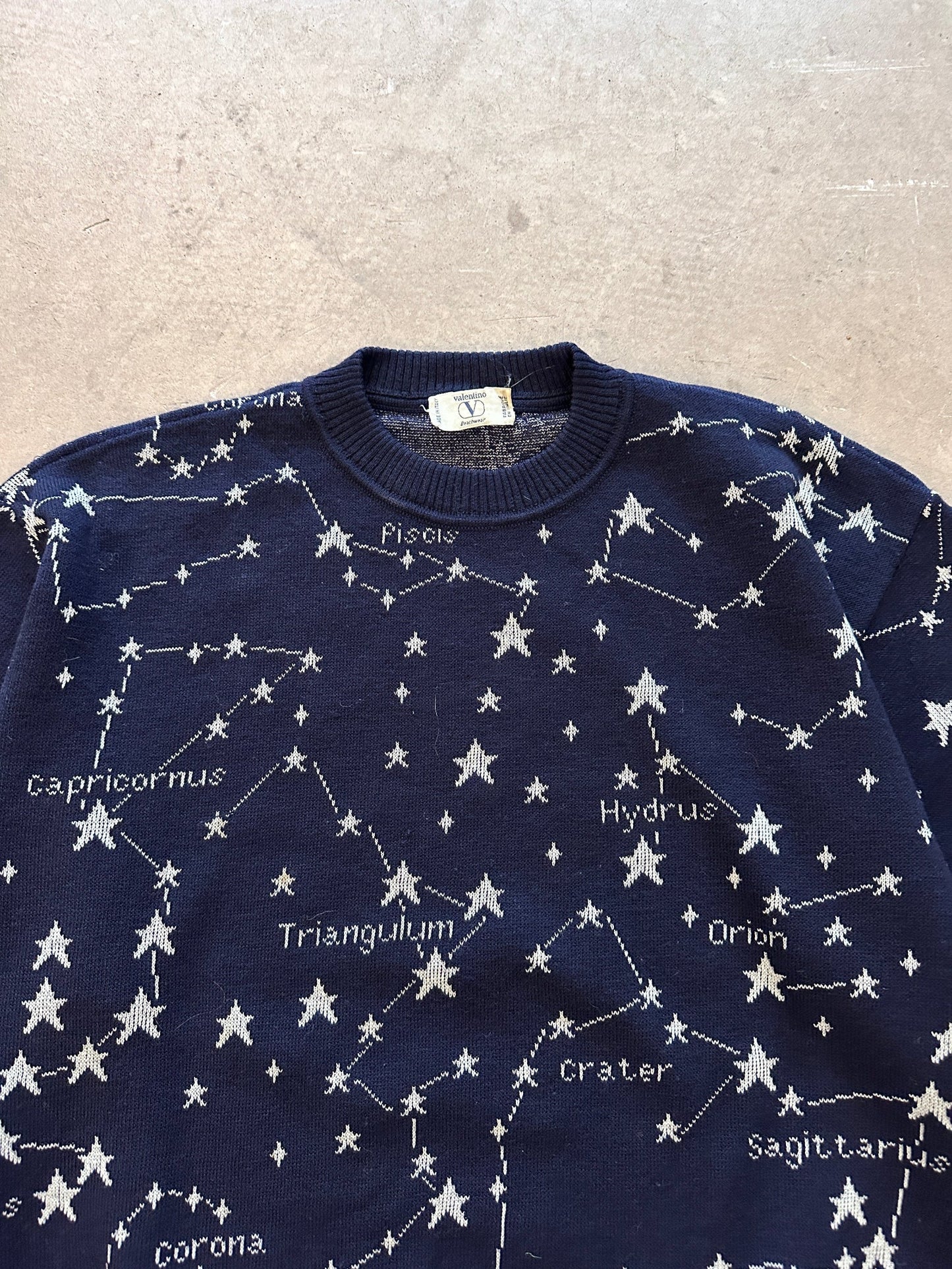 1980's Valentino Constellation Sweater - M