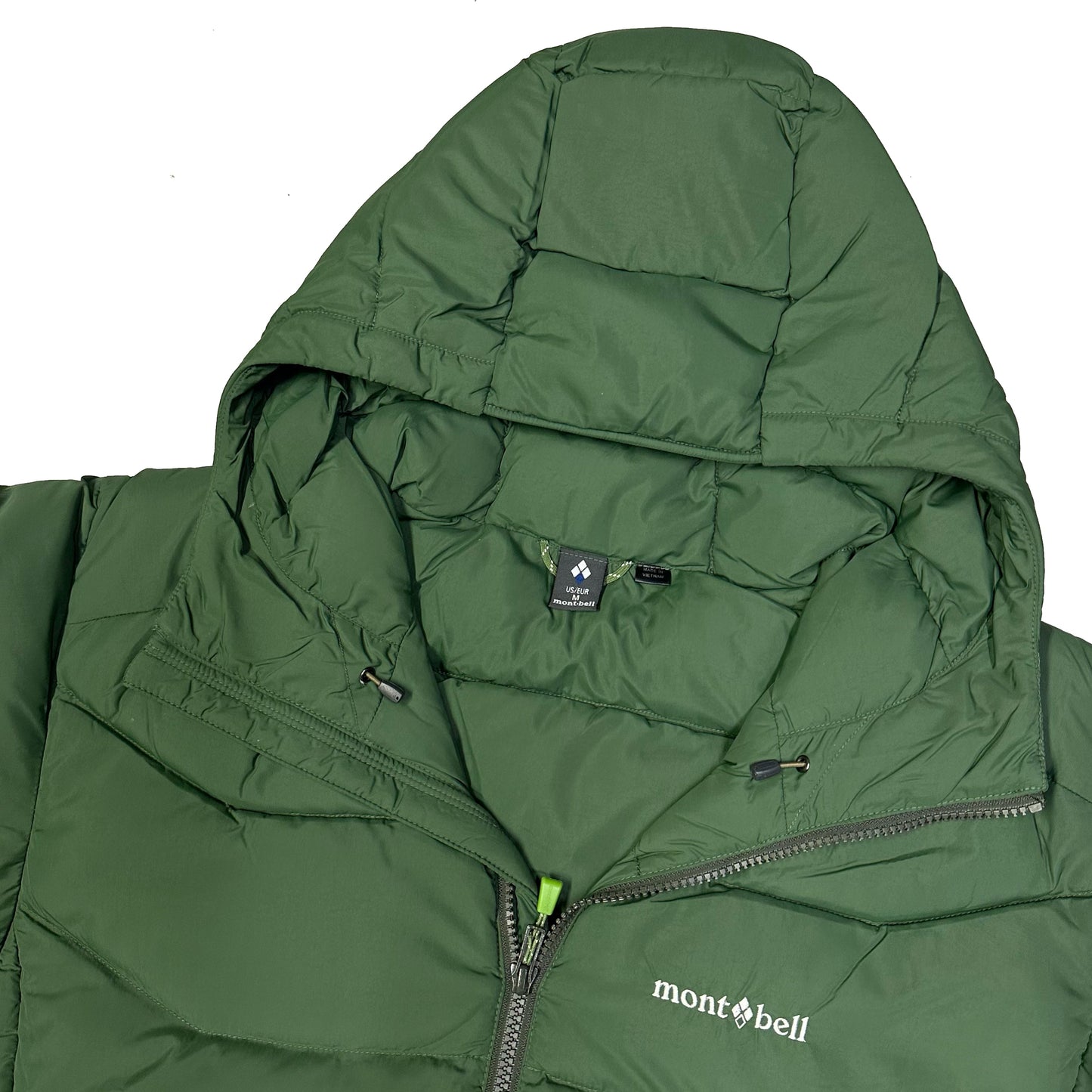 Montbell Upland Parka Down Puffer Jacket In Green ( M )