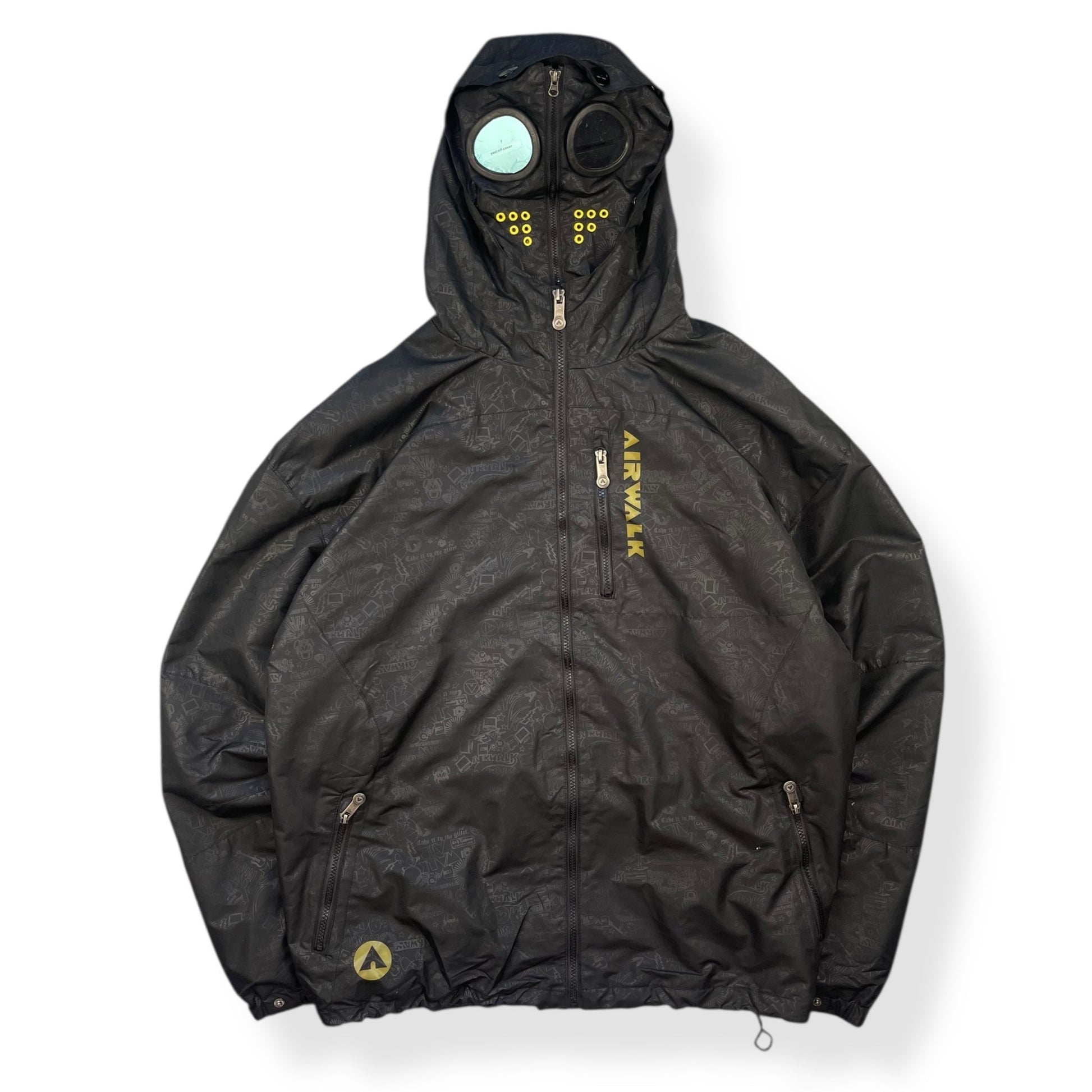 vintage airwalk goggle mask jacket 2000's Airwalk Goggle Jacket (XL)