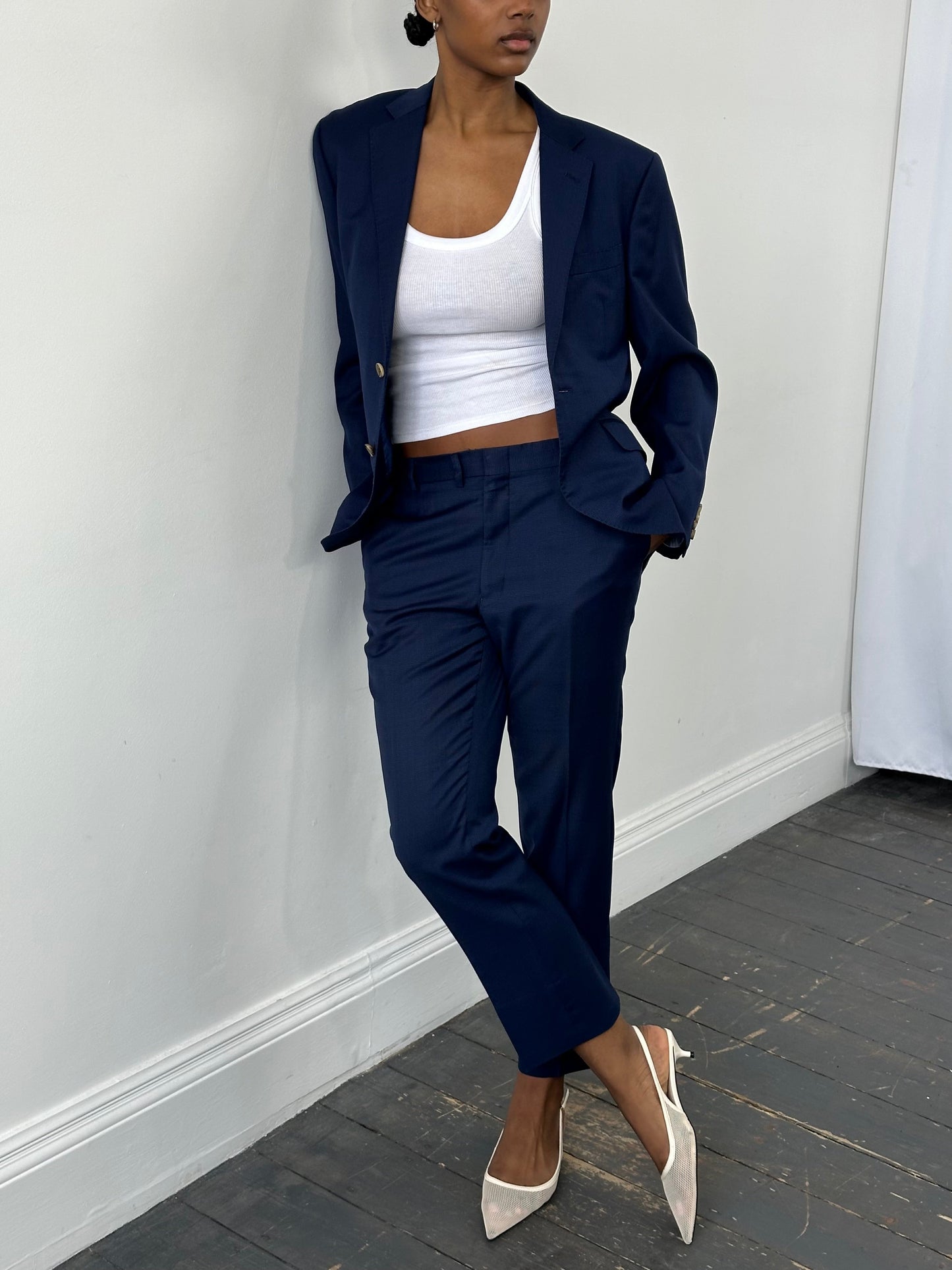 Loro Piana 2000s Pure Wool Single Breasted Suit - 36S/W32