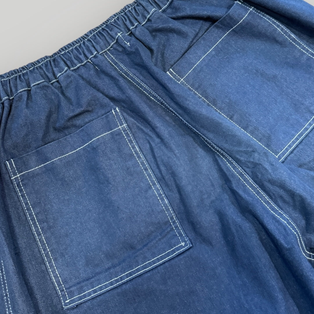 Farmers Market by Anglan Contrast Double Stitch Balloon Pants M