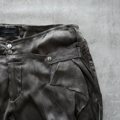 DIESEL SILK TROUSERS | O/S, Black