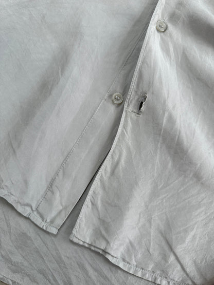 Vintage 1990s Relaxed Pure Silk Shirt - XL