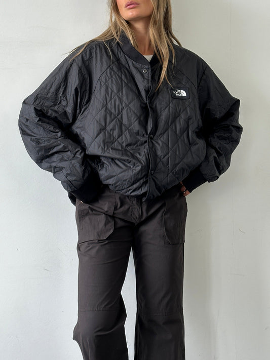 The North Face Reversible Nylon Bomber Jacket - XL/XXL