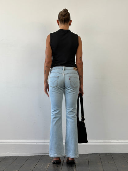 Levi’s Low Waist Flared Denim Jeans - W28