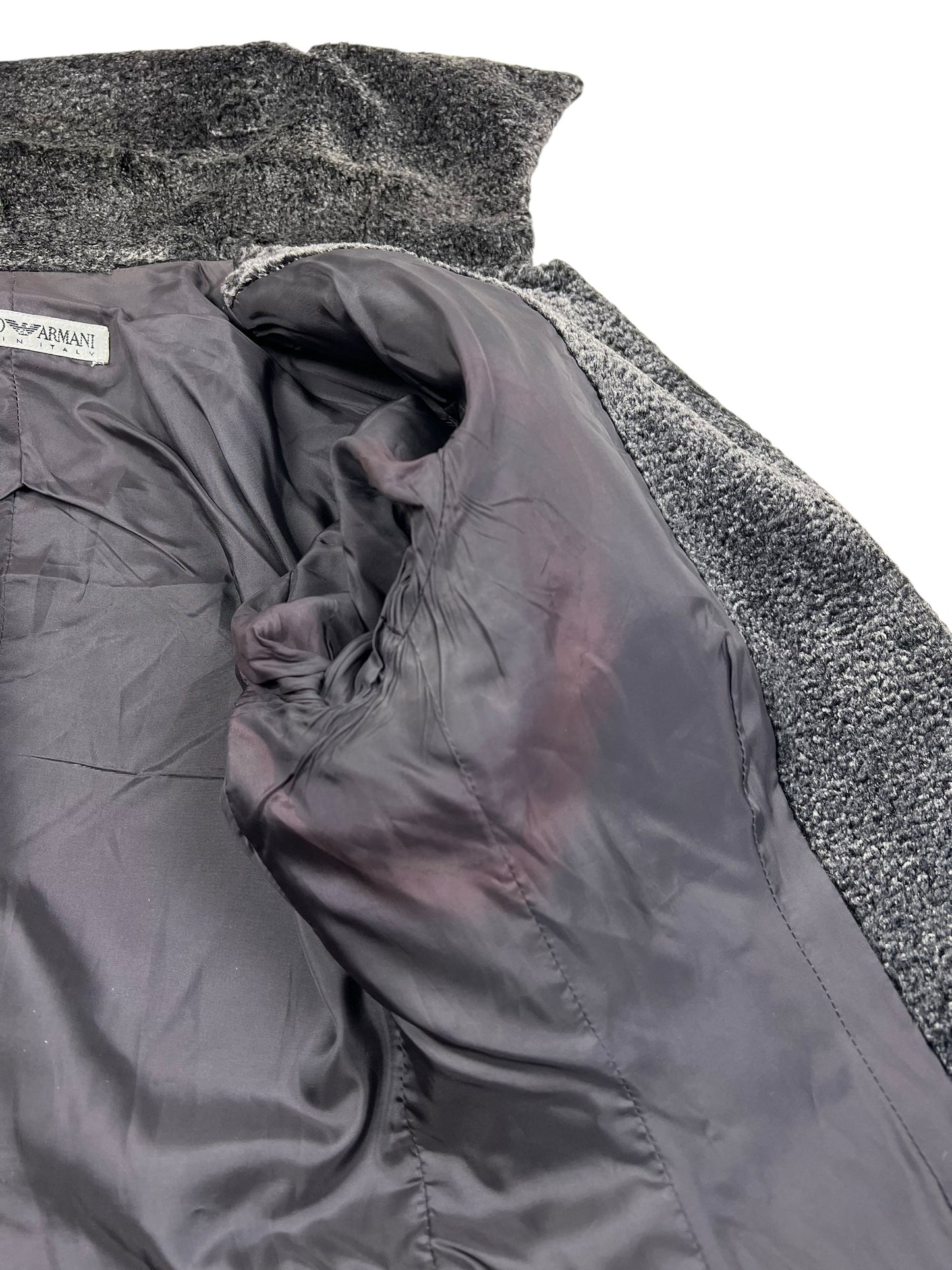 Emporio Armani faux fur jacket | Grey, Grey
