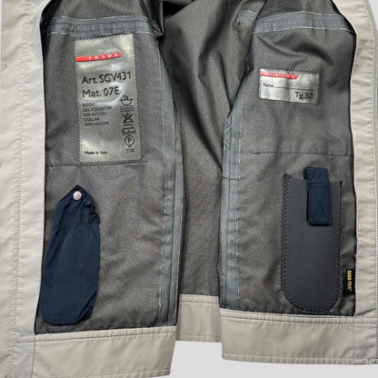 Prada Sport SS00 Goretex Moto Jacket with Neoprene Multipockets - IT50 (M)