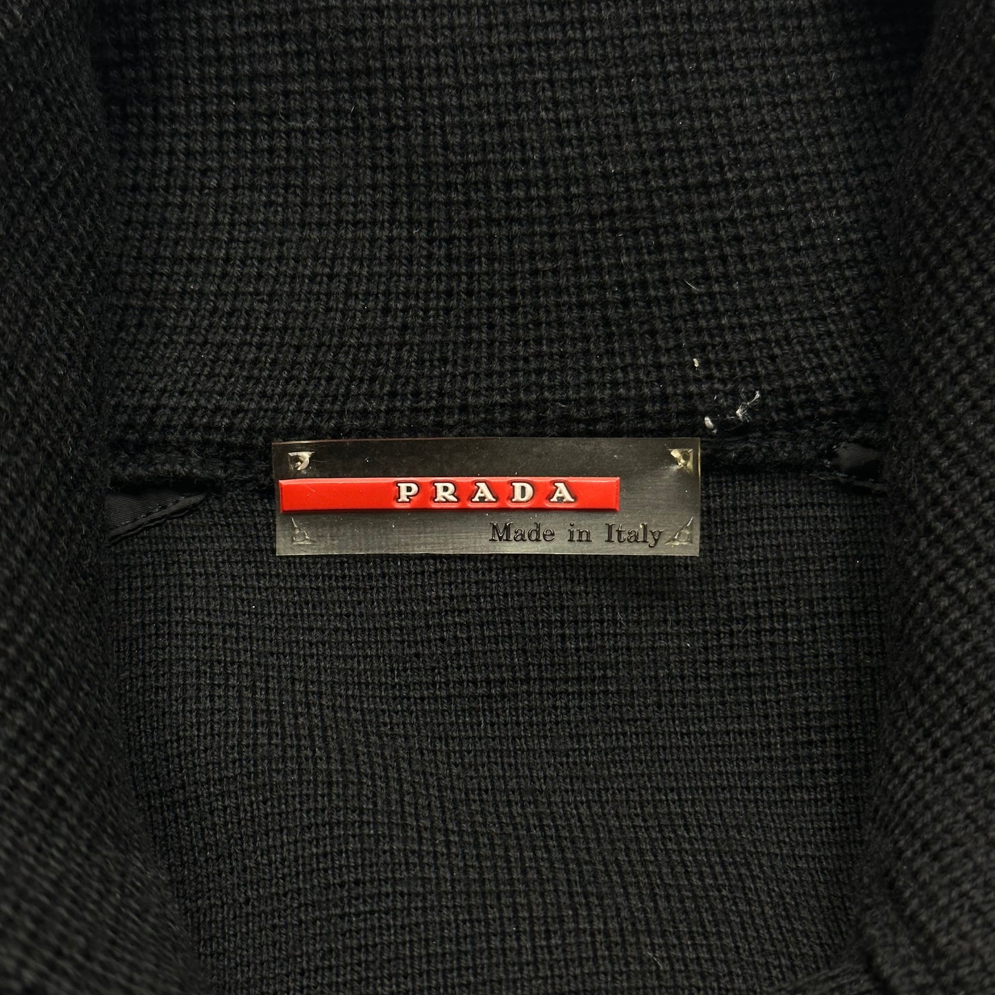 Prada Sport 00’s Nylon Detailed Waffle Knit - IT40