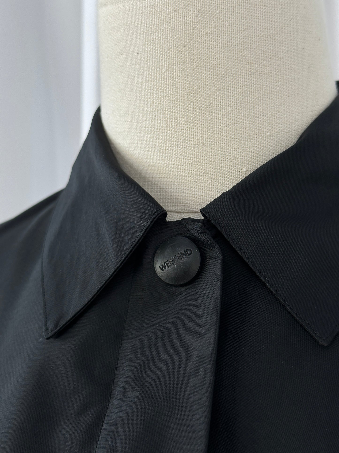 Max Mara Weekend 2000s Concealed Placket Bomber Jacket - M