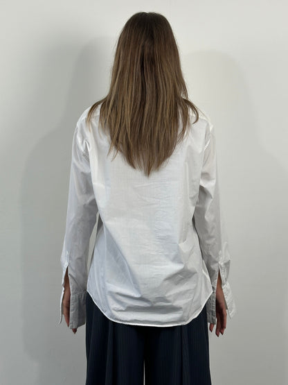 Yves Saint Laurent Diffusion Homme 1990s Cotton Dress Shirt - M