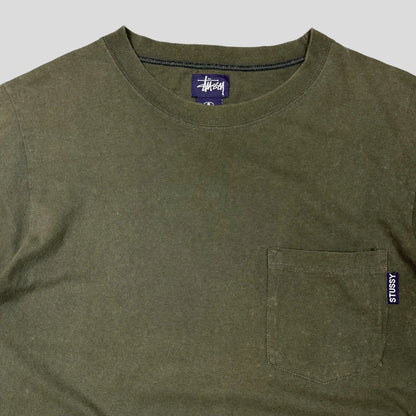 Stussy 90’s Made in USA Pocket T-shirt - M