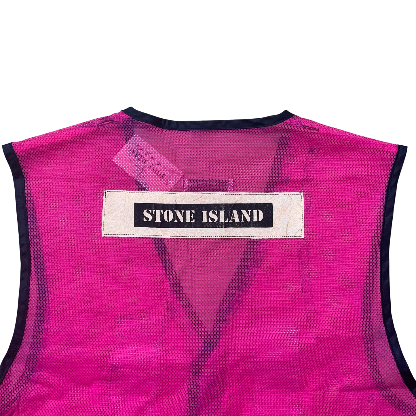 S/S 1988 Magenta Pink Reflective Safety Vest