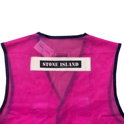 S/S 1988 Magenta Pink Reflective Safety Vest