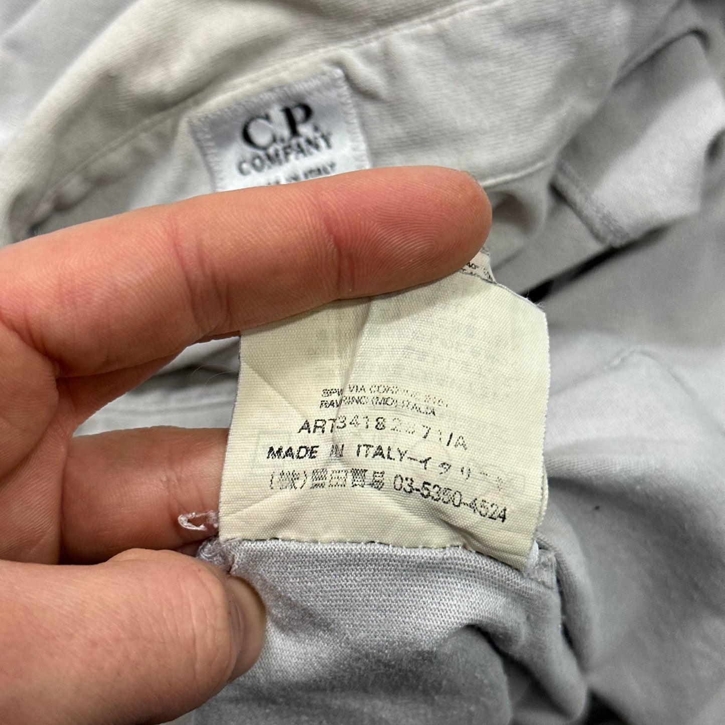 CP Company SS00 Millennium 3m Stash Pocket Shirt - M/L | Default Title, Grey