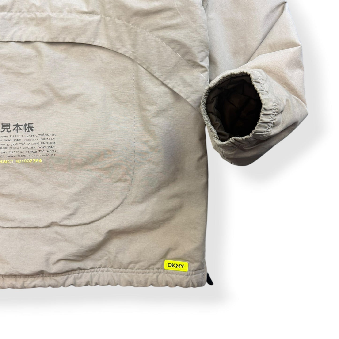 2000's DKNY Integrated Backpack Jacket (L) | O/S, Multicoloured