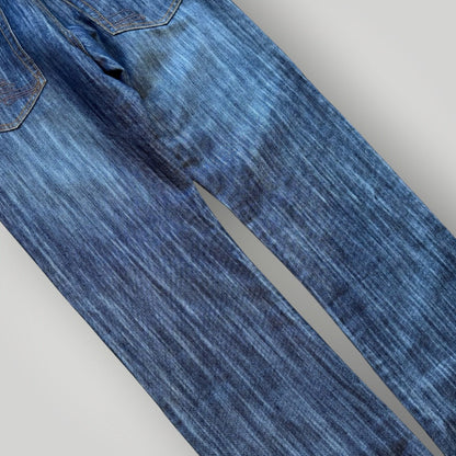 2000's Armani Jeans Embossed Slim Cut Jeans 32x32