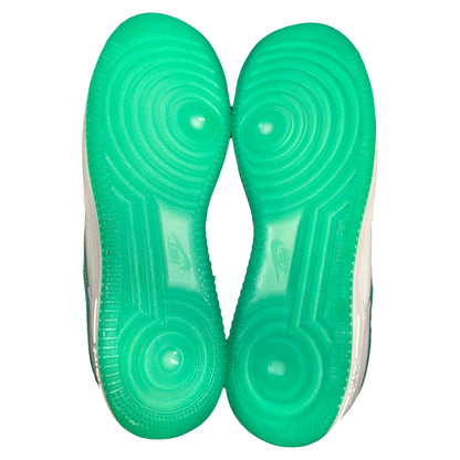Nike Patent Air Force 1 In White & Green (11UK/12US)