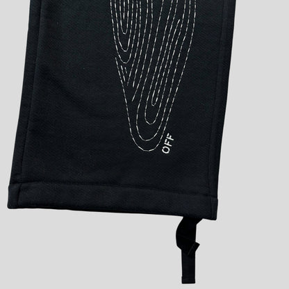 Off-white by Virgil Abloh 2013 Body Stitch Heavy Cotton Joggers - S (M)