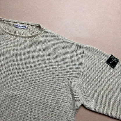 A/W1987 Oatmeal Wool Knit