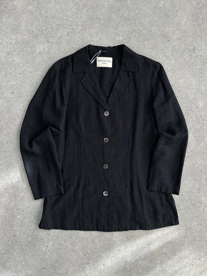 Max & Co Unlined Single Breasted Blazer - M