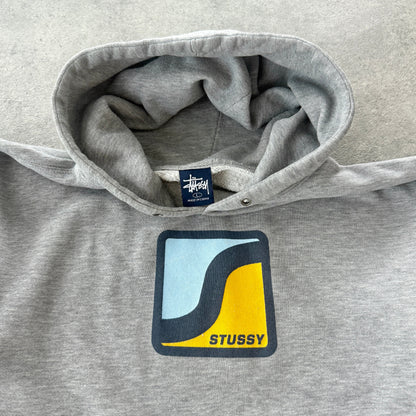 Stussy 1990s heavyweight graphic hoodie (L)