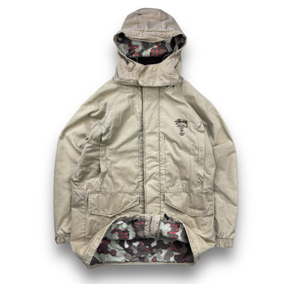 Stussy 2in1 Canvas/Camo Jacket (M) | Default Title, Multicoloured