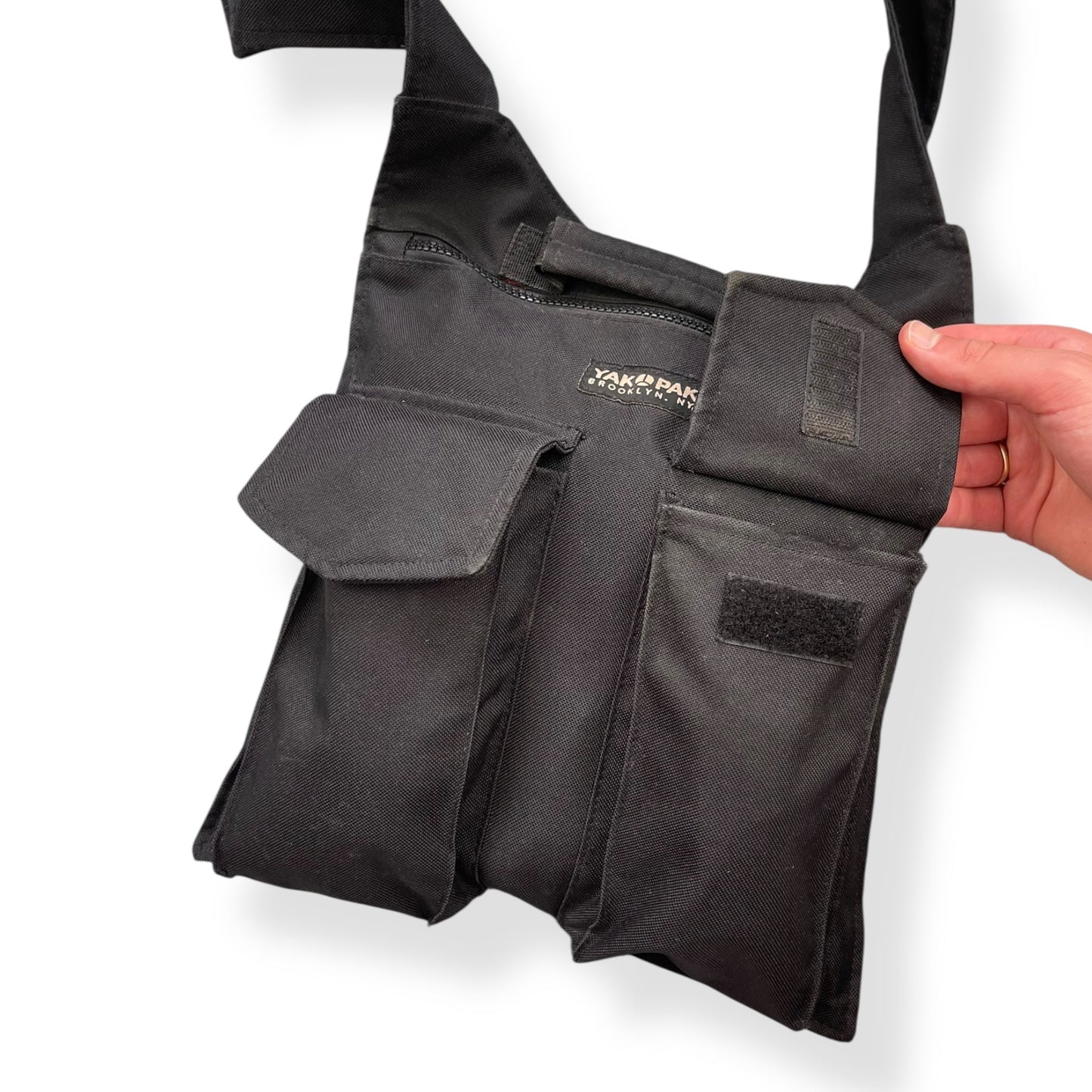 Yak Pak Cargo Pocket Side Bag | O/S, Black