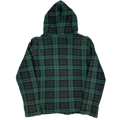 Takeo Kikuchi Plaid Hoodie In Green  ( L )