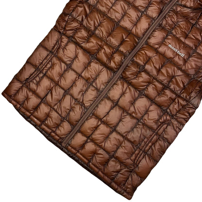 Montbell Plasma 1000 Alpine Down Parka Puffer Jacket In Brown ( M )