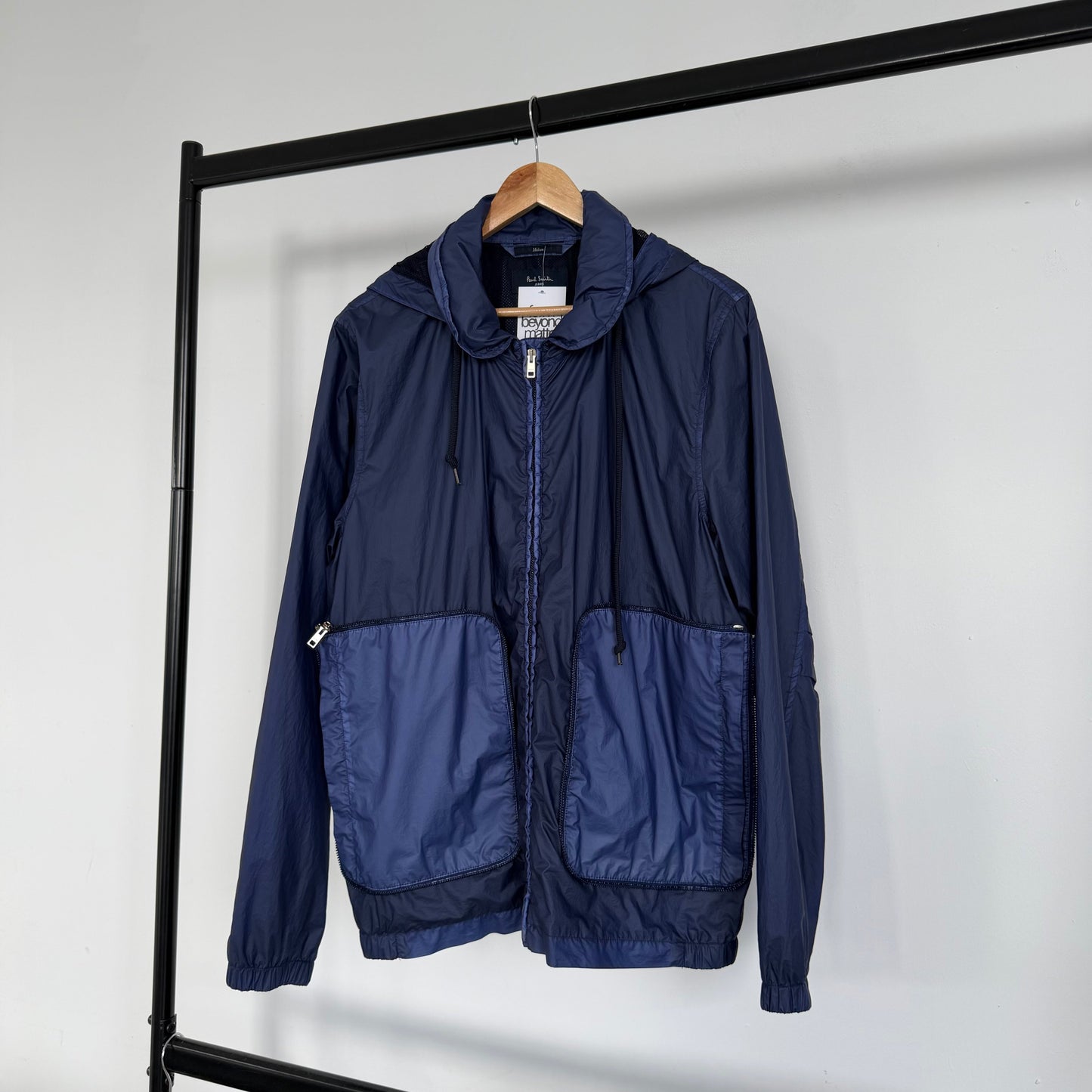 2000s paul smith jeans packable windbreaker | O/S, Purple