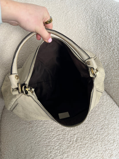 2000s Gucci Guccissima Large D-Ring Shoulder Bag | O/S, Multicoloured