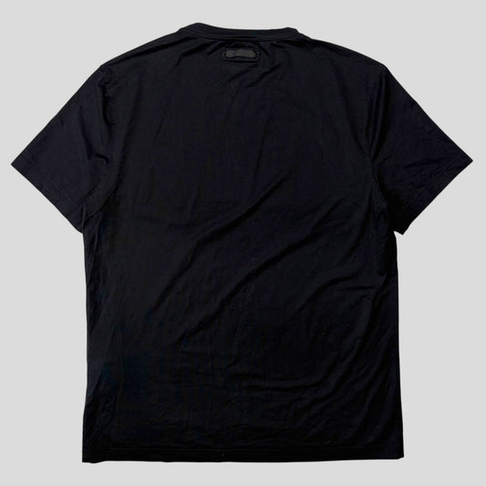 Prada Milano 2018 Black Tab Mini Logo T-shirt - M | O/S, Black