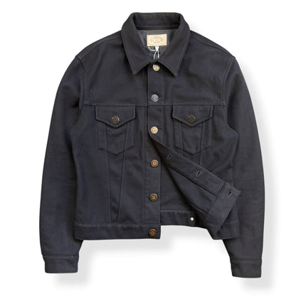 1990's Armani Jeans Trucker Jacket (M) | Medium, Navy