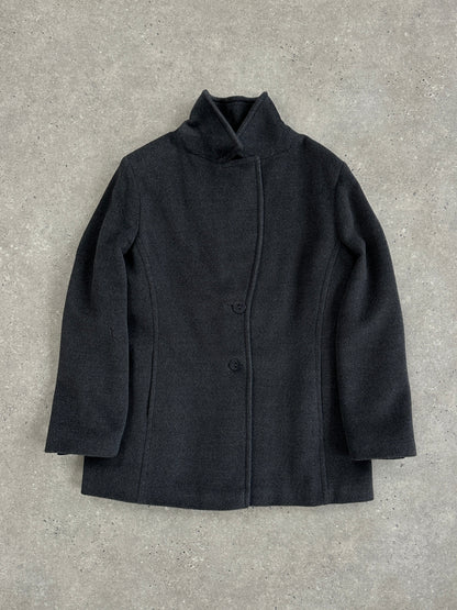 Krizia x Piacenza 1733 1990s Virgin Wool Jacket - M