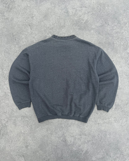 adidas equipment 1990s heavyweight embroidered sweatshirt (m) | Default Title, Grey