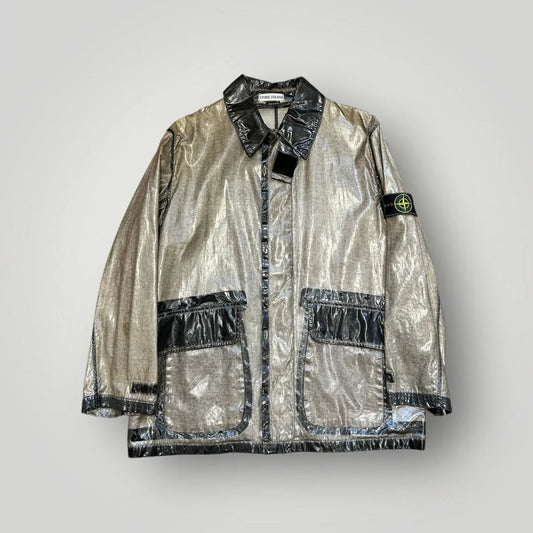 Stone Island SS/98 Raso Gommato Reverse Colour Process Jacket L
