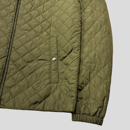 Prada 2014 Diamond Quilted Triangle Plaque Bomber - IT48 (M)