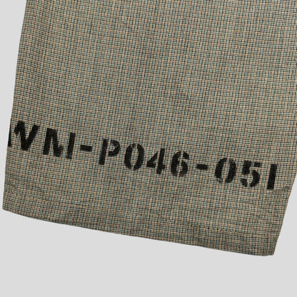 Junya Watanabe SS04 Houndstooth Prisoner Cargo’s - M